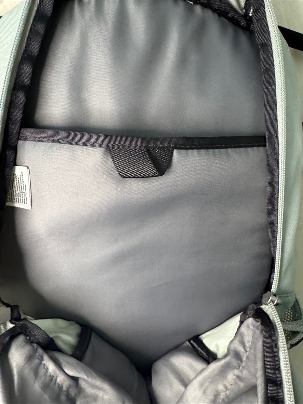 The North Face Jester Mint and Gray Daypack Backpack - Picture 8 of 9
